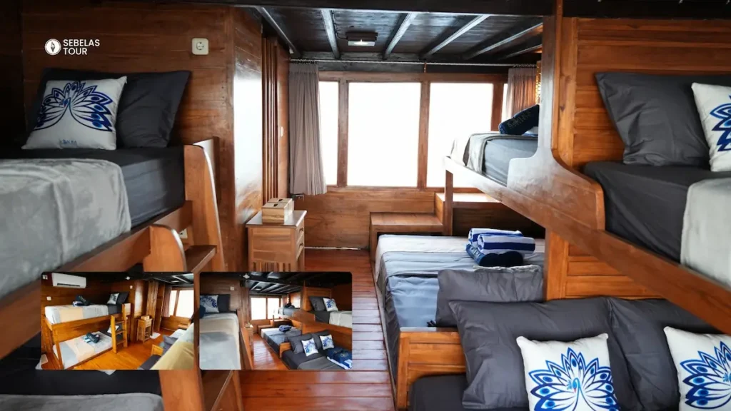Sharing cabin open trip Labuan Bajo